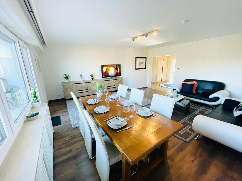 Big Penthouse 2 Bedrooms In Center With Parking And Largeterrace-41 Luxemburgo Exterior foto